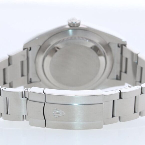 MINT! Rolex 39mm Men's Grey Dial Watch With box and cards! - Picture 5 of 6